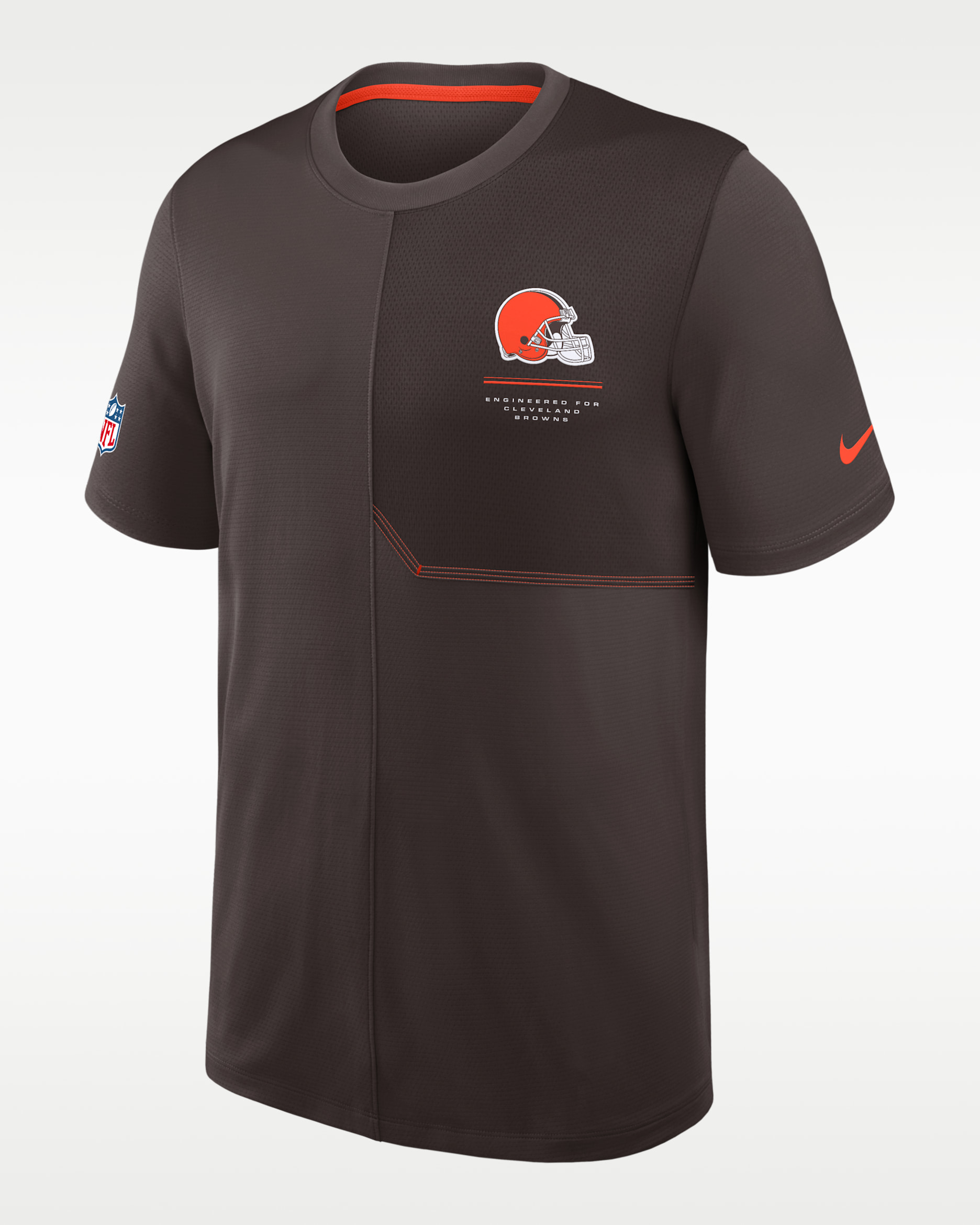 Cleveland Browns Sideline Coach Men's Nike Dri-FIT NFL Top. Nike.com